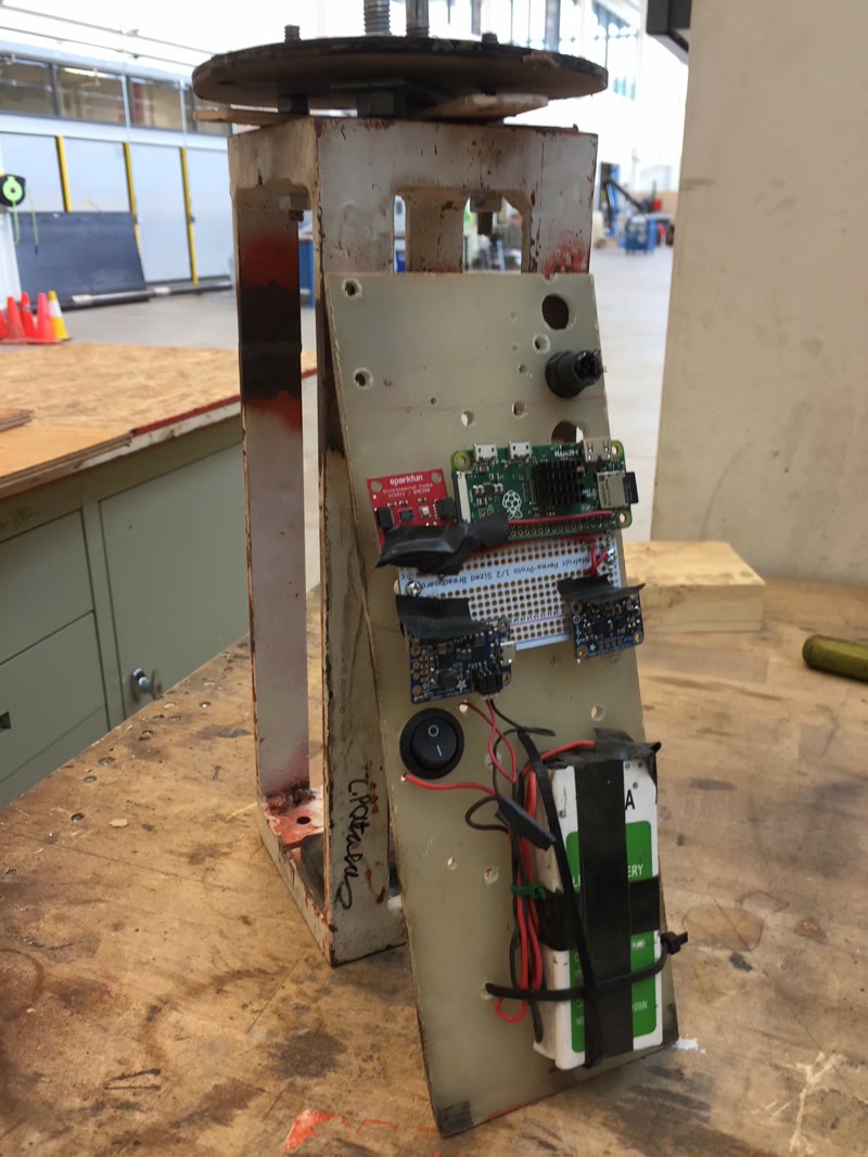 Rocket data acquisition payload module